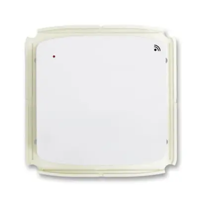vysílač RF signálu s krátkocestným ovladačem, nástěnný, 868 MHz, bílá, design TANGO